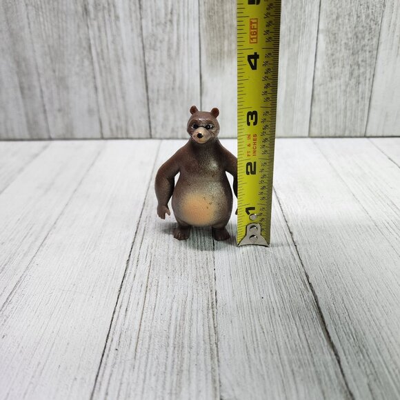 VTG The Jungle Book Baloo Action Figure Toy Plastic 3'' Tall Collectible - Picture 6 of 7